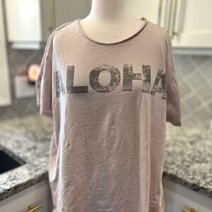 Magnolia Pearl ALOHA Kaua’i Graphic Tee
